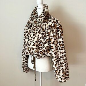 PINK Victoria’s Secret x Know One Cares Faux Fur Coat